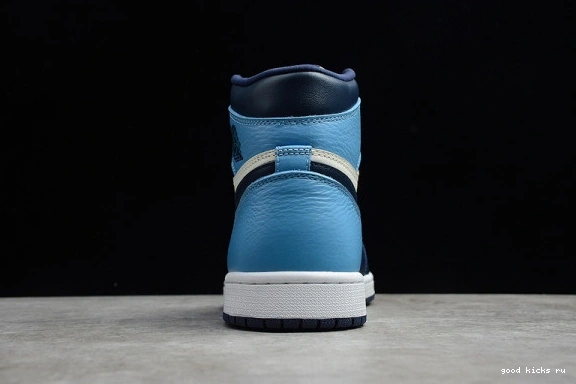 555088-140 OG - Retro 555088-140 UNC University High Jordan Obsidian 1 | Blue Air 0324